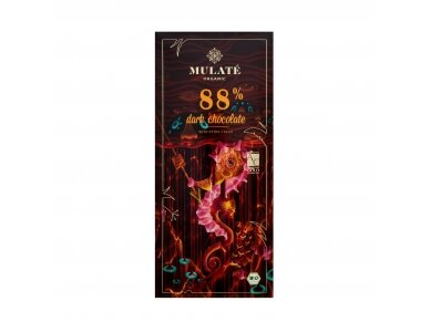 MULATE ORGANIC 88% organic dark chocolate