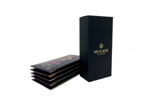 Organic chocolate set "MULATE" (festive packaging)