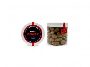 MULATE POWER BOOST Roasted almonds in white chocolate with spices, enriched with protein, 120 g