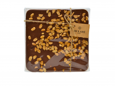 MULATE CRAFT Breakable milk chocolate with peanuts and salt, 300g