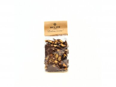 MULATE CRAFT Breakable milk chocolate with peanuts and salt, 150g