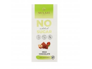 MULATE LIGHT milk chocolate with hazelnuts