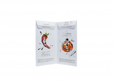 MULATE ORANGE & CINNAMON & CAYENNE PEPPER Christmas chocolate set 1