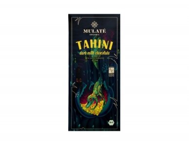 MULATE ORGANIC Tahini milk chocolate, 30 g