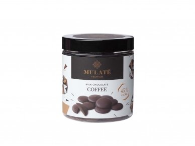 MULATE PREMIUM COFFEE milk chocolate snack, 150 g
